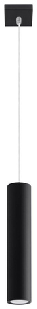 Sollux lampa wisząca Lagos 1 GU10 czarna SL.0327