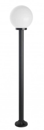 Su-ma lampa stojąca zewnętrzna Kule E27 czarna 175cm IP43 K 5002/1/K 250