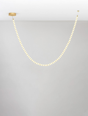 Luces Exclusivas lampa wisząca LED Moca ściemnialna 109W 9732lm 3000K IP20 chrom LE44207