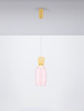 Luces Exclusivas lampa wisząca LED Perene Ø 15 cm 9W 914lm 3000K IP20 złoto/żółto/różowa LE44465