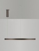Luces Exclusivas lampa wisząca LED Bari ściemnialna Ø 98 cm 106W 4899lm 3000K IP20 brązowa LE44320