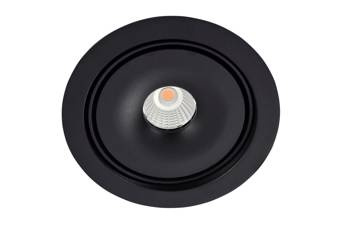 Azzardo oprawa sufitowa LED Toronto 1 15W 680lm 3200K czarna wpuszczana AZ4063