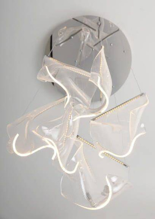 Maxlight lampa wisząca LED Silk 15W 1350lm 3000K chrom P0371D