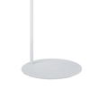 TK Lighting lampa podłogowa Logan GU10 biała 140cm 5484