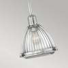 Quintiesse lampa wisząca Elroy E27 nikiel QN-ELROY-PN