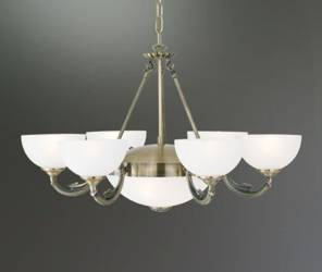 Eglo żyrandol / lampa wisząca Savoy 6 6xE14 złota 82749