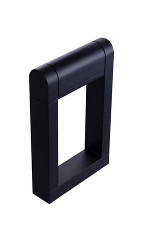 Azzardo lampa dogruntowa LED Frame Spike 8W 800lm 3000K czarna IP65 AZ4307