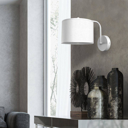 Milagro kinkiet Albion E27 biały MLP7504