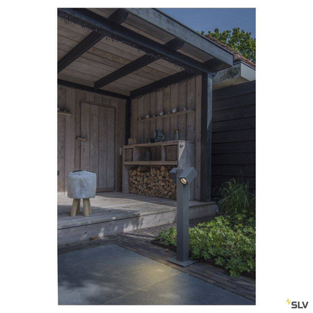 SLV lampa stojąca zewnętrzna Theo 2xGU10 antracytowa 72,5cm IP44 1002871