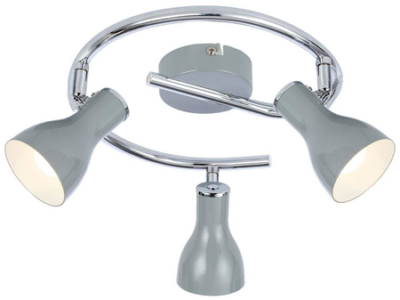 Candellux plafon (reflektorki) Julie 3xE14 szary 98-66633