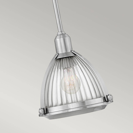Quintiesse lampa wisząca Elroy E27 nikiel QN-ELROY-BN