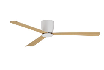 Luces Exclusivas wentylator Tampico Ø 121,9 cm bez źródła światła biało/drewniany LE42955