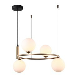 Italux żyrandol / lampa wisząca Amily 4xG9 złota MDM-3974/4 BRO