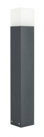 Su-ma lampa stojąca zewnętrzna Cube Max E27 popielata 70cm IP44 CB-MAX 700 DG
