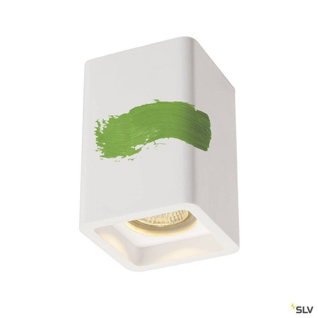 SLV plafon techniczny Plastra CL-1 GU10 biały 148004
