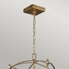Quintiesse lampa wisząca Thayer 3xE14 złota QN-THAYER-3P-ADB
