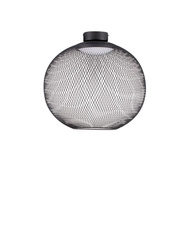 Luces Exclusivas lampa sufitowa LED Rita Ø 46 cm 23W 695lm 3000K IP20 czarna LE44254