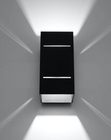 Sollux kinkiet Blocco G9 czarny SL.0478