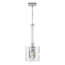 Quintiesse lampa wisząca Ludlow E27 nikiel QN-LUDLOW-1P-PN
