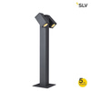 SLV lampa stojąca zewnętrzna Theo 2xGU10 antracytowa 72,5cm IP44 1002871