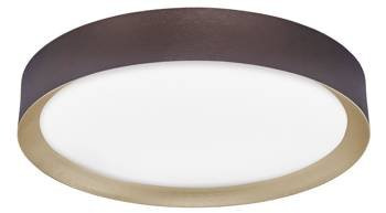 Luces Exclusivas plafon LED Alava 47W 3525lm 3000K brązowy LE41551