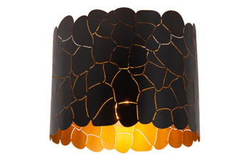 Lucide lampa sufitowa Almelo Ø 26 cm 1xE27 czarna 21134/26/30