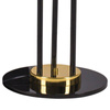 Step Into Design lampa podłogowa Pipe 3 3xG9 czarno/złota 180cm ST-5718-3