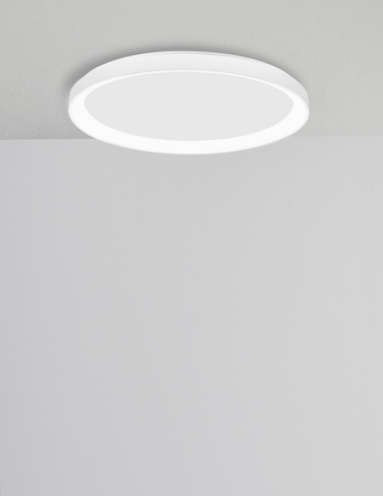 Luces Exclusivas lampa sufitowa LED Rota ściemnialna Ø 38 cm 30W 1785lm 2700K IP20 biała LE43522