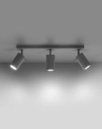 Sollux plafon (reflektorki) Ring 3 3xGU10 biały SL.0089