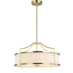 Orlicki Design żyrandol / lampa wisząca Stanza Old Gold M 4xE27 biało/złota OR80896