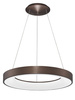 Luces Exclusivas lampa wisząca LED Tome Smart 50W 3250lm 3000K brązowa LE41518