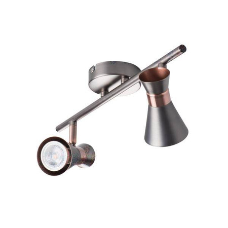 Kanlux kinkiet (reflektorki) Mileno 2xGU10 aluminium 29115