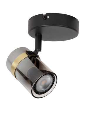 Lucide lampa sufitowa Upton 1xGU10 dymny szary 57900/01/65