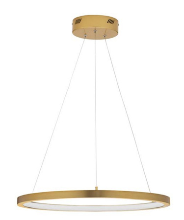 Luces Exclusivas lampa wisząca LED Irun ściemnialna Ø 60 cm 35W 932lm 3000K IP20 złota LE43302