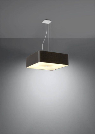 Sollux lampa wisząca Lokko 55 5xE27 czarno/biała SL.0824