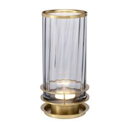 Quintiesse lampka biurkowa Arno GX53 mosiężna QN-ARNO-SMOKE-AB