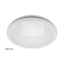 GTV plafon LED z mikrofalowym czujnikiem ruchu Tokio-D16 1200lm 4000K 360° biały ściemnialny IP66 LD-TOK16WD-40