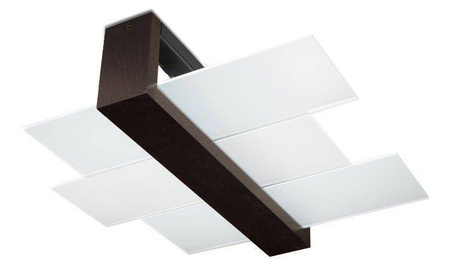 Sollux plafon Feniks 2 2xE27 drewniany SL.0074