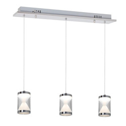 Milagro lampa wisząca LED Tiempo 3x(5W 350lm 4000K) 15W 1050lm chrom ML423