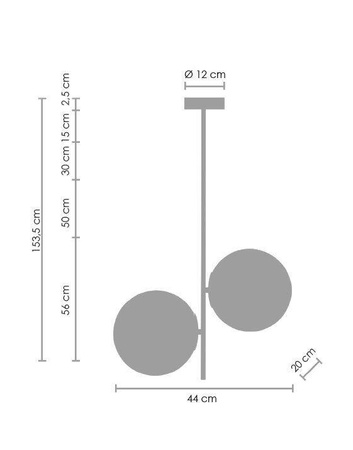 Step Into Design plafon Venus-2 2xE27 mosiężny ST-5025-2 BRASS