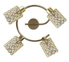 Candellux plafon (reflektorki) York 4xG9 złoty 98-07230