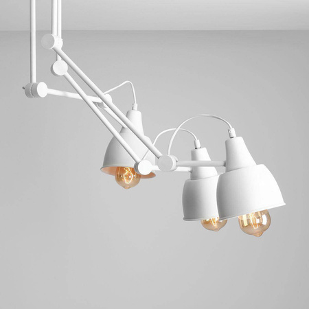 Aldex żyrandol / plafon Aida 3xE27 biały 814PL_E