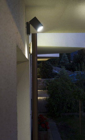 Su-ma kinkiet zewnętrzny Mini GU10 szary IP44 5005 DG