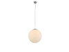 Azzardo lampa wisząca White Ball 20 E27 biała Ø25cm AZ2515