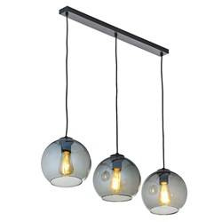 TK Lighting lampa wisząca Cubus 3xE27 czarno/dymiona 2818