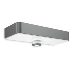 Steinel kinkiet solarny LED z czujnikiem ruchu Xsolar SOL-O 1,5W 665lm 3000K antracytowy IP44 ST052959