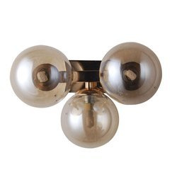Italux kinkiet Marbelio 3xG9 złoty WL-6161-3 GO+CO