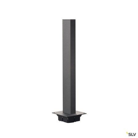 SLV lampa stojąca zewnętrzna LED H-Pol 1 18W 700lm 3000K antracytowa 66cm IP55 232165
