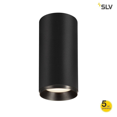 SLV plafon techniczny LED Numinos S 28W 3186lm 4000K 36° ściemnialny Dali czarny 1004619