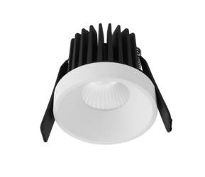 Luces Exclusivas łazienkowe oczko stropowe LED Tercero 9W 530lm 3000K białe Ø6,2cm IP42 LE61327